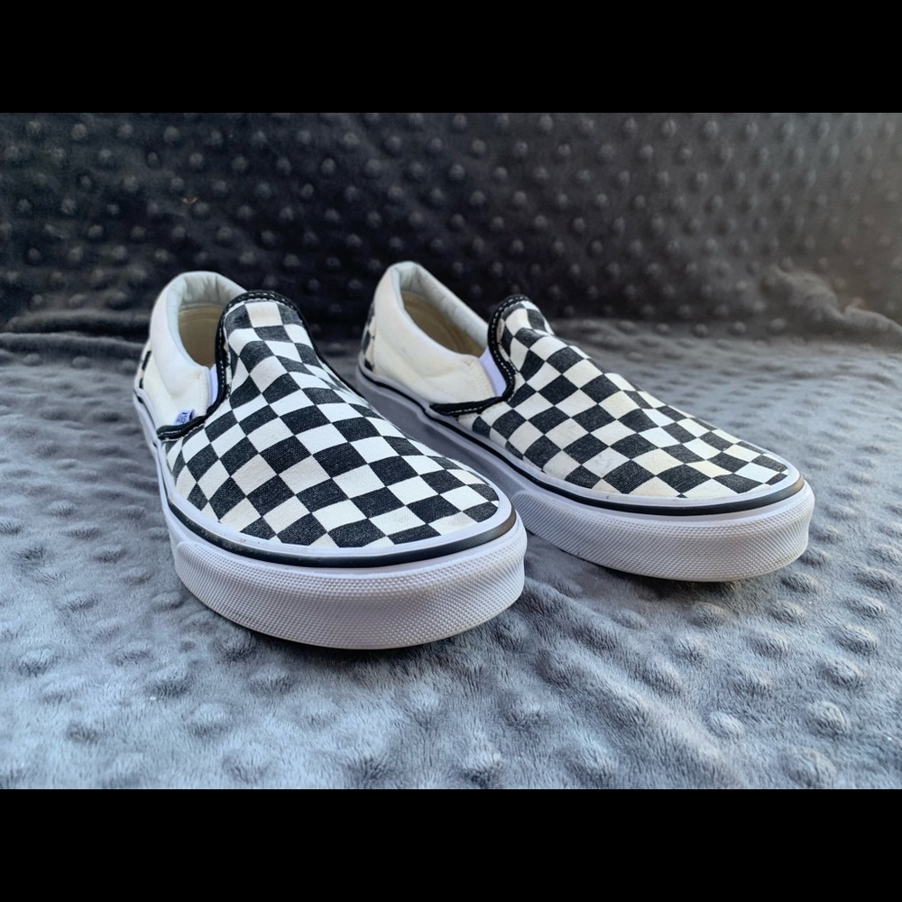 Checkered Slip-On Vans